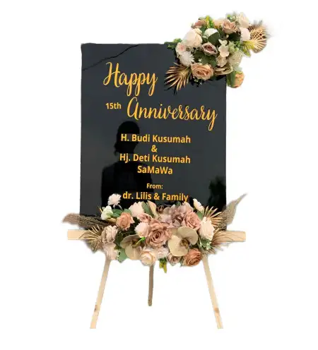 Papan Bunga Akrilik Cipatujah
